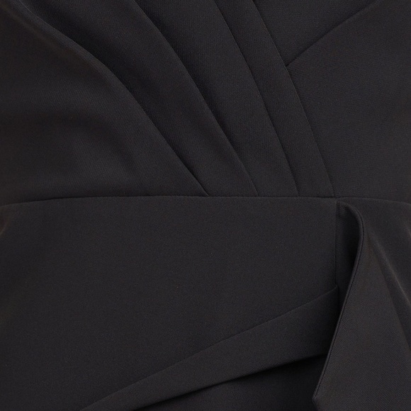 NEW SEALED IN BAG Kay Unger Brynn Midi Dress Size 16 Black - Picture 9 of 9